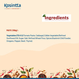 KOSINTTA® JAIN PIZZA PASTA SAUCE