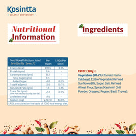 KOSINTTA® JAIN PIZZA PASTA SAUCE