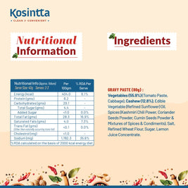 KOSINTTA® JAIN VEG KADHAI GRAVY PASTE