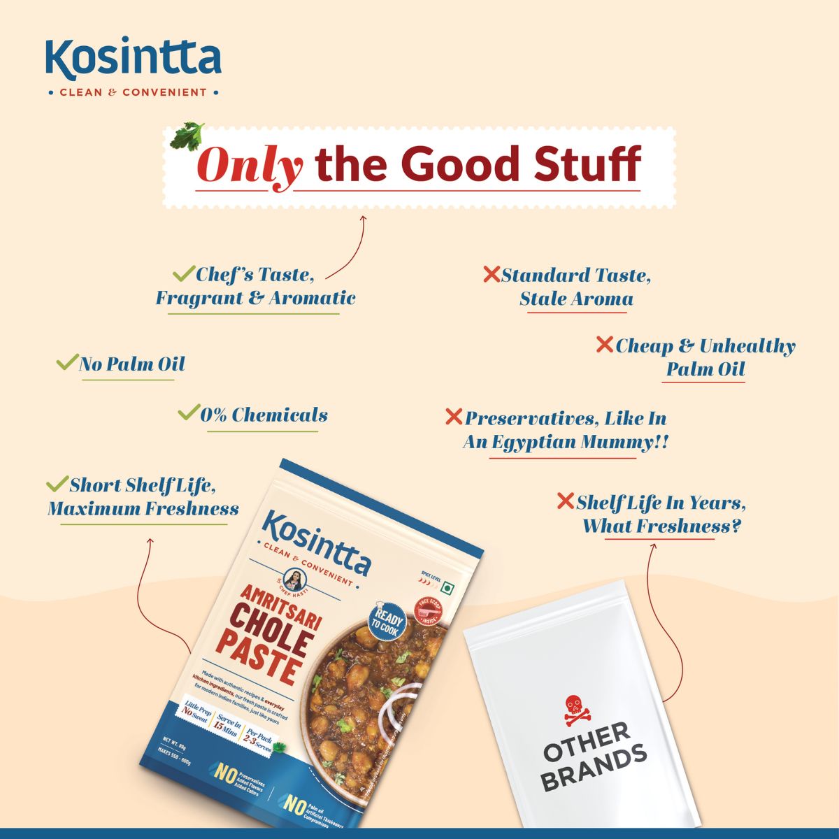 KOSINTTA® AMRITSARI CHOLE PASTE