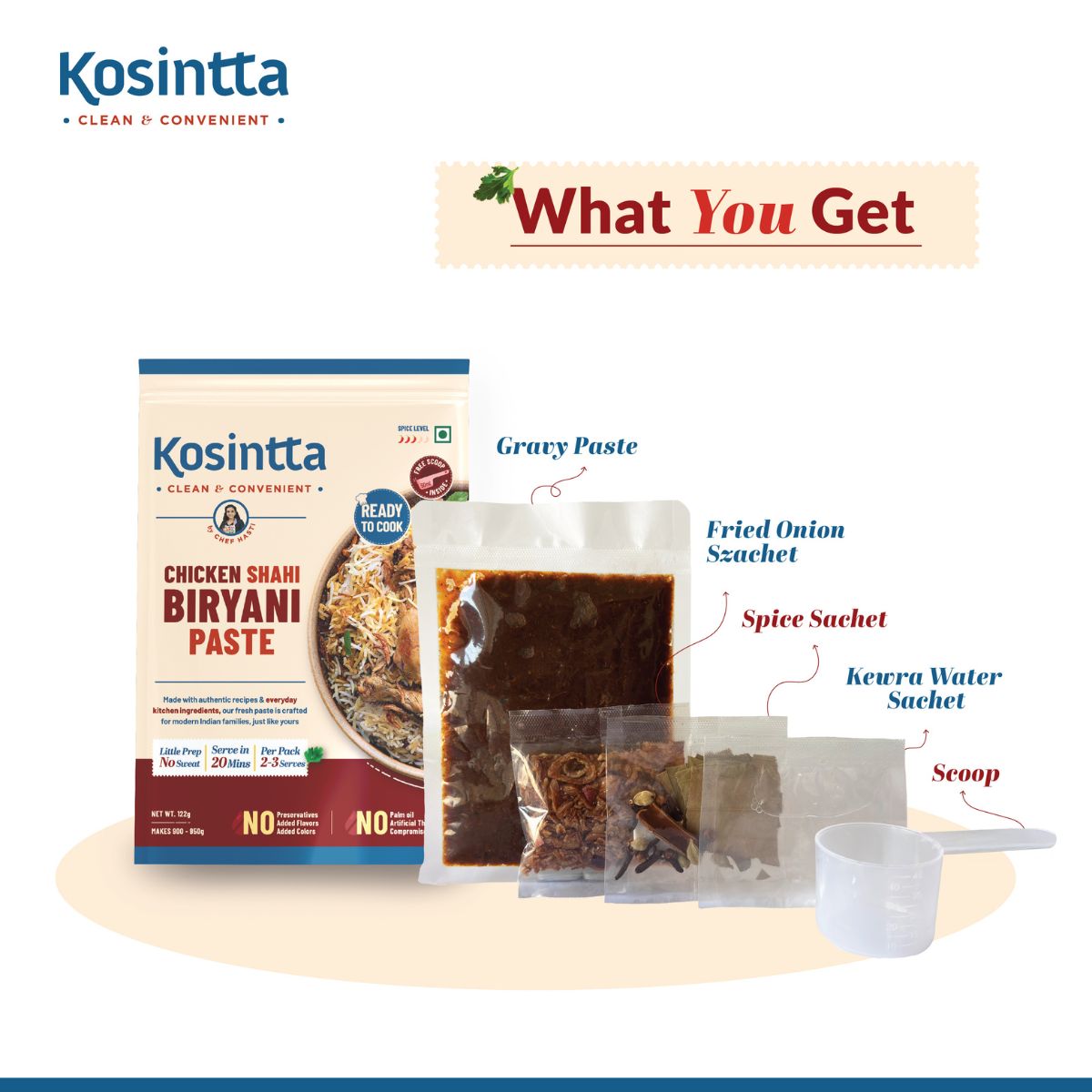 KOSINTTA® CHICKEN SHAHI BIRYANI PASTE