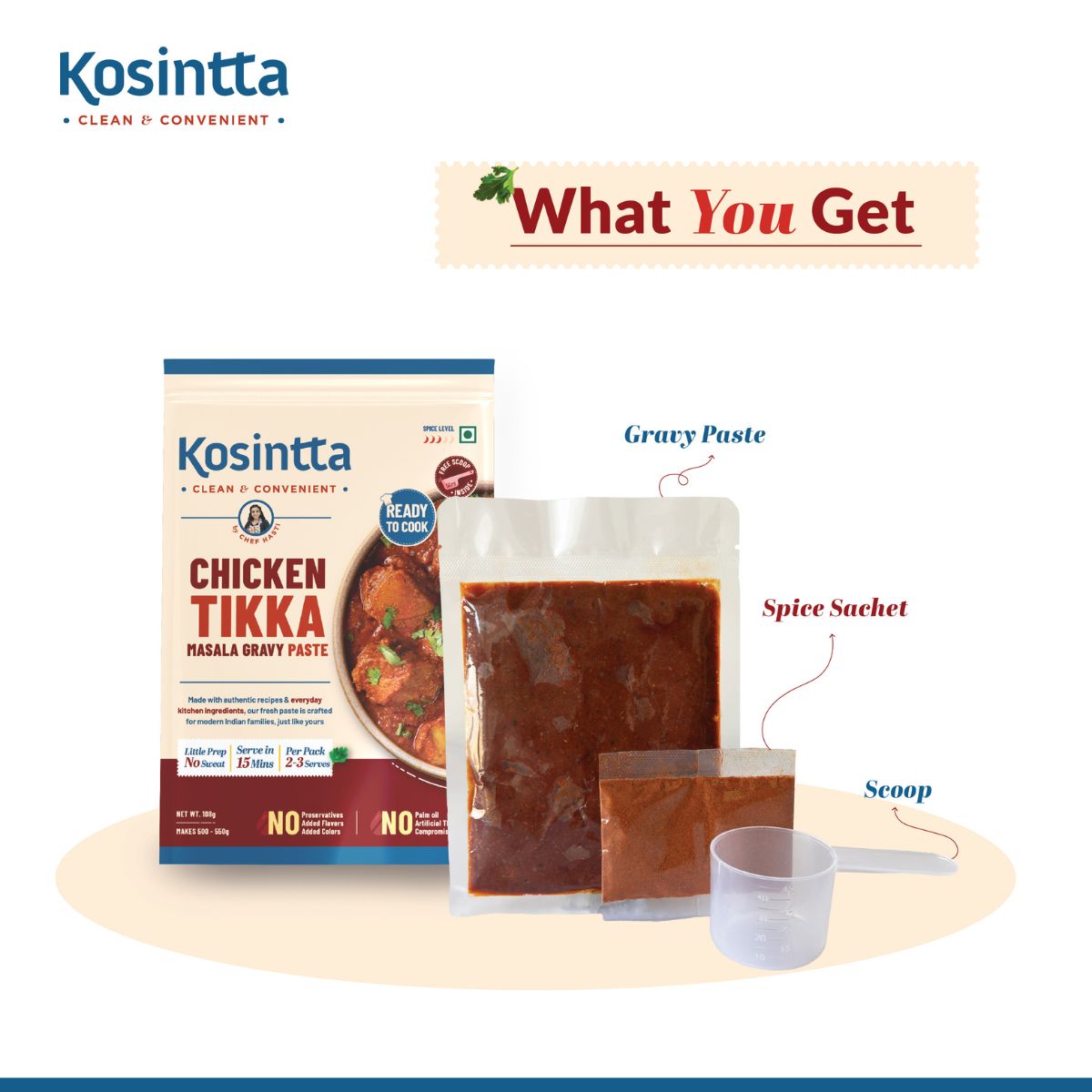 KOSINTTA® CHICKEN TIKKA MASALA PASTE