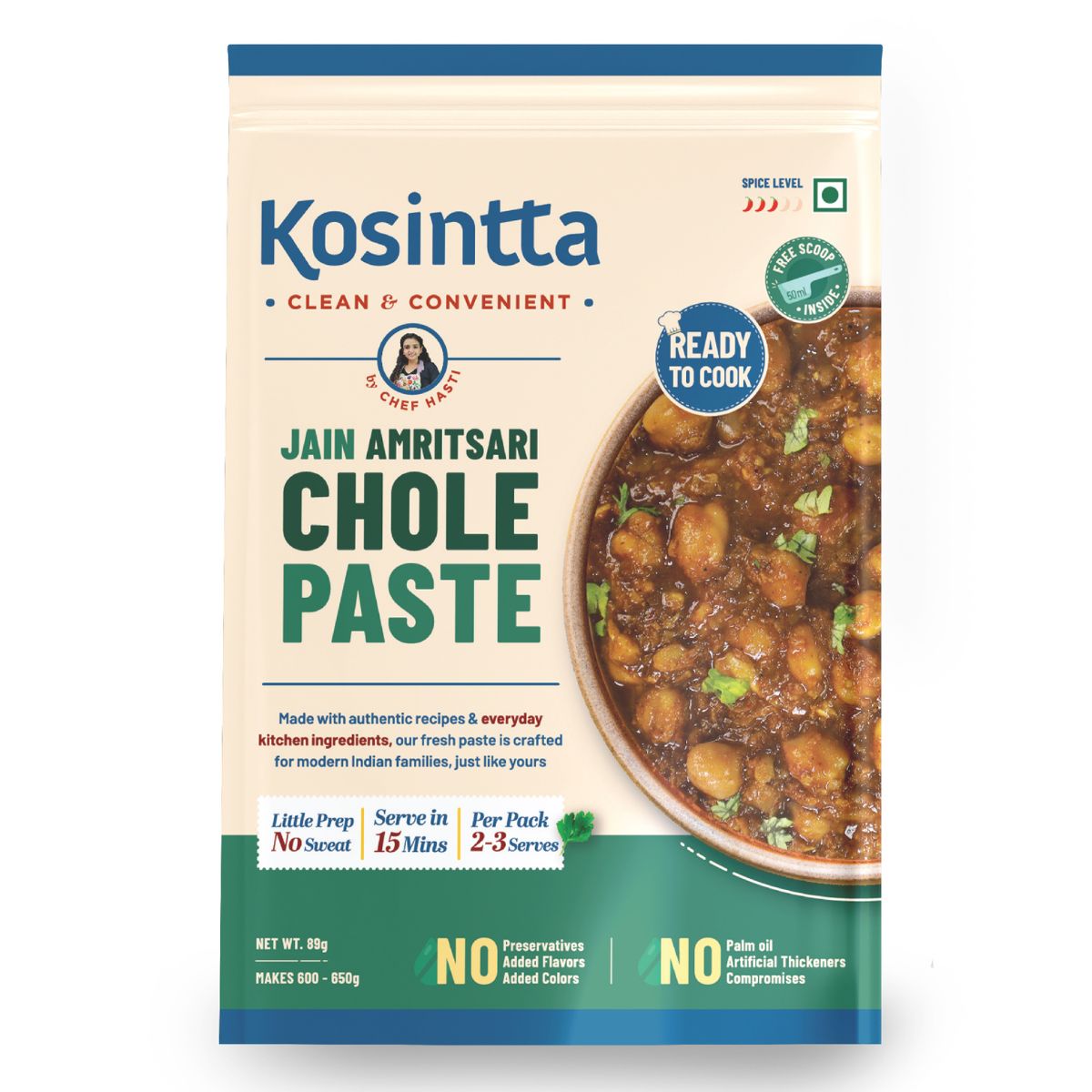 KOSINTTA® JAIN AMRITSARI CHOLE PASTE