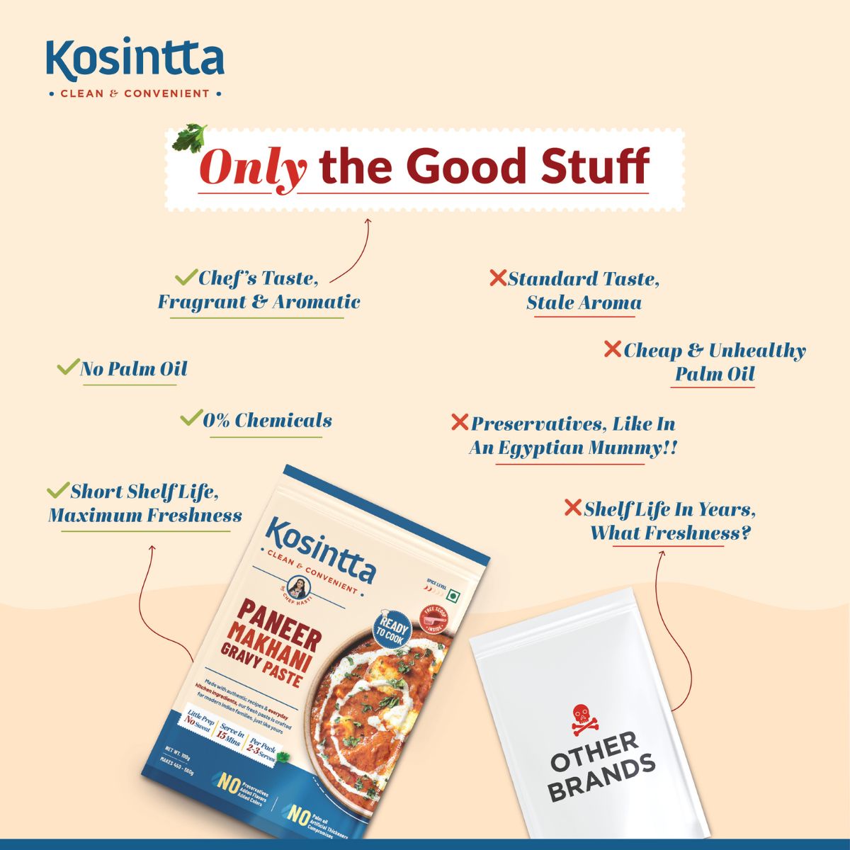 KOSINTTA® PANEER MAKHANI GRAVY PASTE