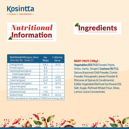 KOSINTTA® PANEER MAKHANI GRAVY PASTE