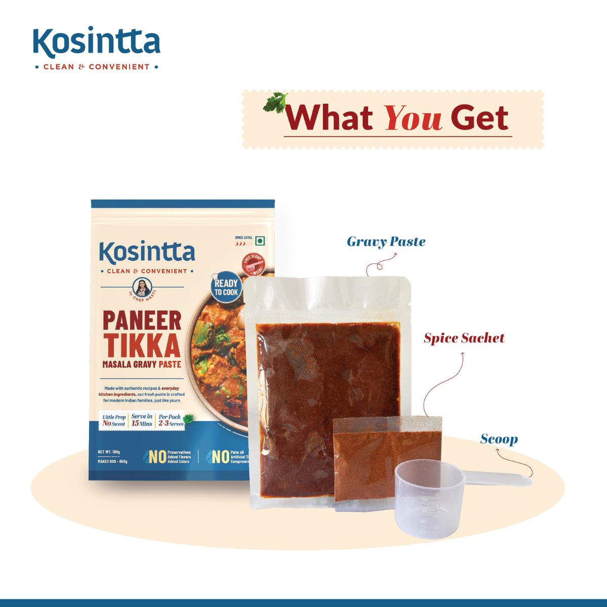 KOSINTTA® PANEER TIKKA MASALA PASTE