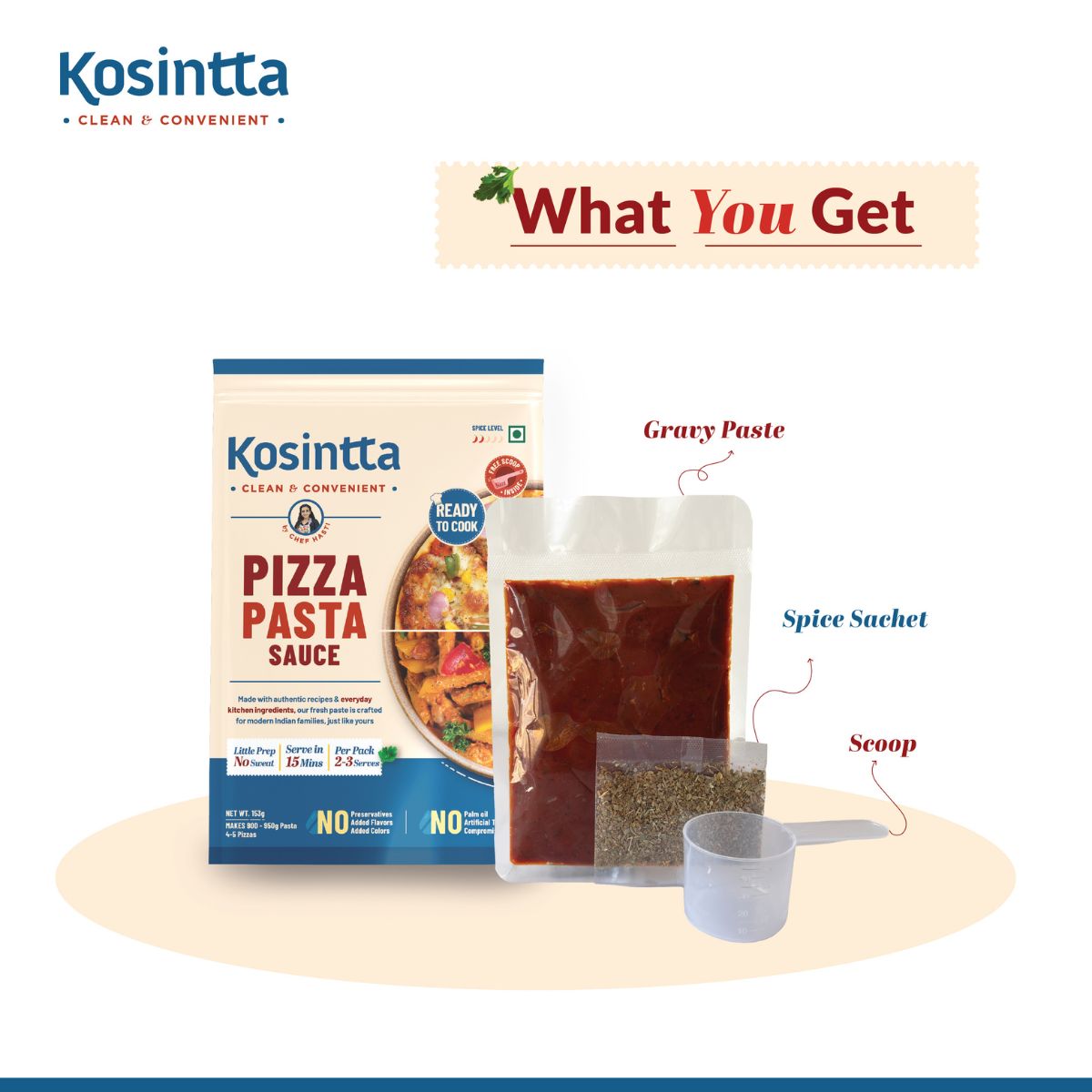KOSINTTA® PIZZA PASTA SAUCE